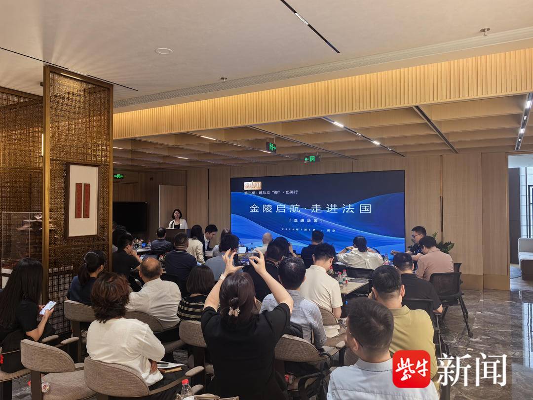 政企银法多方联动！金陵启航·走进法国暨第三期建功立“邺”·出海行主题沙龙成功举办